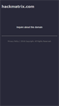 Mobile Screenshot of hackmatrix.com